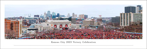 2023 Super Bowl LVII Champions Panoramic Picture - Kansas City