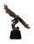 Eagle Resin Trophy | Engraved Bronze Finish Eagle Award - 12.5 Inch Tall Decade Awards