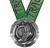 Track World Class Medal - Gold, Silver or Bronze | Engraved Track & Field Place Medallion - 3 Inch Wide Decade Awards