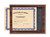 Certificate Holder / Frame - Cherry Finish - 10.5" x 13" Decade Awards