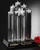 Starburst Crystal Trophy | Engraved Star Corporate Award - 12" Tall Decade Awards