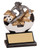 Soccer Xploding Action Trophy - Female - 5.25 Inch Tall CLEARANCE
