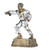 Karate Monster Trophy | Engraved Monster Karate Award - 6.75 Inch Tall Decade Awards