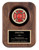 Fireman Insignia American Tribute Walnut Plaque Decade Awards