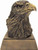 Eagle Head Mascot Sculptured Trophy | Engraved Eagle Award - 5.5 Inch Tall Decade Awards