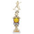 Softball Sport Motion All Star Column Trophy - 14 Inch Tall Decade Awards