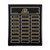 Perpetual Plaque | Ebony Piano-Finish Perpetual Plaque - 12 or 24 Plates Decade Awards