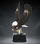 Eagle Strike Full Color Trophy | Engraved Eagle Strike Award - 10 Inch Tall Decade Awards