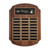 Perpetual Plaque - 11" x 15" | Genuine Walnut Shield Plaque with 24 plates Decade Awards