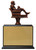 Fantasy Football Armchair Quarterback Perpetual Trophy | Engraved FFL Perpetual Award - 10.5 Inch Tall Decade Awards