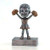 Cheerleader "Rock 'n Bop" Bobblehead Trophy | Engraved Spirit Award - 5.5" Tall Decade Awards