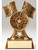 Racing Flags & Wheel Trophy | Engraved Racing Award - 6.75 Inch Tall Decade Awards