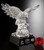 Majestic Eagle Crystal Corporate Award | Engraved Crystal Eagle Award - 12" Decade Awards
