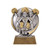 Cheerleader Motion Extreme 3D Trophy | Engraved Spirit Squad Award - 5" Tall Decade Awards