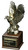 Fearless Eagle Bronze Corporate Trophy | Engraved Eagle Award - 17 Inch Tall Decade Awards