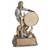 Fantasy Football League Valkyrie Trophy | Engraved Female FFL Award - 6.75 Inch Tall Decade Awards