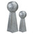 Basketball Silver Tower Trophy | Engraved Hoops 3-on-3 League Championship Award - 9.5 or 14 Inch Tall Decade Awards