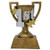 1st, 2nd or 3rd Place Gold Cup Trophy | Engraved 3D Gold Cup Place Award - 5, 6 or 7 Inch Tall Decade Awards