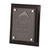 Floating Acrylic Plaque with Black Piano Finish | Engraved High Gloss Black Plaque - 3 sizes Decade Awards