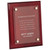 Floating Acrylic Plaque with Rosewood Piano Finish | Engraved Rosewood Plaque - 8" x 10", 9" x 12" or  10.5" x 13" Decade Awards