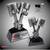 Automotive Trophy, Silver Piston | Engraved Mechanic Award - 7 or 11 Inch Tall Decade Awards