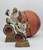 Basketball March Madness LARGE Monster Trophy | Engraved Basketball Bracket Giant Beast March Madness Award - 9.5 Inch Tall 