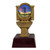 Gold Toilet Bowl Trophy, Disc Golf | Golden Throne Last Place Disc Golf Award - 6 Inch Tall Decade Awards Gold Toilet Bowl Trophy, Disc Golf | Golden Throne Last Place Disc Golf Award - 6 Inch Tall Decade Awards