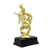 Custom Engraved Witch Halloween Trophy with spooky design perfect for costume contest prizes by Decade Awards