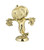 Halloween Trophy, Scarecrow | Engraved Pumpkin King Award - 6.5 Inch Tall Decade Awards