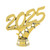 2025 Jack O Lantern Bat Halloween Trophy with spooky detail and free engraving from Decade Awards