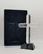 Crystal Cross - 8.5 Inch Tall | Engraved Crystal Cross on Black Base Decade Awards