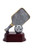 Pickleball Paddle Trophy | Engraved Pickle Ball Award - 5.25" Tall Decade Awards