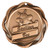 Spelling Bee Fusion Medal- Gold, Silver or Bronze | Engraved Spelling Medallion - 3 Inch Wide Decade Awards