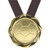 Soccer Fusion Medal- Gold, Silver or Bronze | Engraved Futbol Medallion - 3 Inch Wide Decade Awards