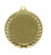 Kickball Wreath Medal - Gold | Engraved Gold Kickball Medallion - 2.75 Inch Wide Decade Awards