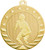 Wrestling StarBrite Medal - Gold, Silver, Bronze | Engraved Wrestling Medallion - 2 Inch Wide Decade Awards