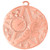 Track Superstar Medal - Gold, Silver, or Bronze | Engraved Superstar Track Medallion - 2 Inch Wide Decade Awards