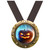Halloween World Class Medal - Gold, Silver or Bronze | Engraved Pumpkin Medallion - 3 Inch Wide Decade Awards
- Gold Halloween Medal