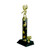 Zombie Halloween Trophy with tattered clothes and outstretched arms - 14 inch tall award 2025 edition from Decade Awards