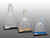 Acrylic Star Trophy - Blue, Gold or Silver | Engraved Impress Sculpted Star Award - 7", 8" or 9" Tall Decade Awards
