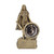 Female Champion Trophy - 3rd Place | Engraved Third Place Woman Warrior Award - 6.75 Inch Tall Decade Awards