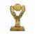 Eagle Place Trophy - 1st, 2nd or 3rd Place| Engraved Gold Eagle Award - 8" Tall Decade Awards