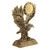 Eagle Disc Golf Trophy | Engraved Golden DiscGolf Eagle Award - 8" Tall