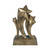 Star Award - Gold | Engraved Triple Shooting Star Trophy - 7.25" Tall Decade Awards