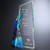 Achievement Crystal Corporate Award - Blue | Engraved Crystal Award - 8.5 Inch Tall
