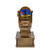 Toilet Bowl Disc Golf Trophy | Action Pedestal Toilet DFL Award - 7 Inch Tall 