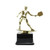 Pickleball Trophy - Male | Engraved Pickle Ball Award - 7.875" Tall Decade Awards