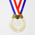 Crystal Medal- Gold, Silver or Bronze | Engraved Crystal Medal - 2.75 Inch Wide