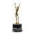 Male Achievement Trophy - 9.625 Inch Tall  | Engraved Champion Award Decade Awards