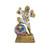 Pickleball Monster Trophy | Engraved Engraved Pickleballer Hulk Award Monster Trophy - 6.75 Inch Tall